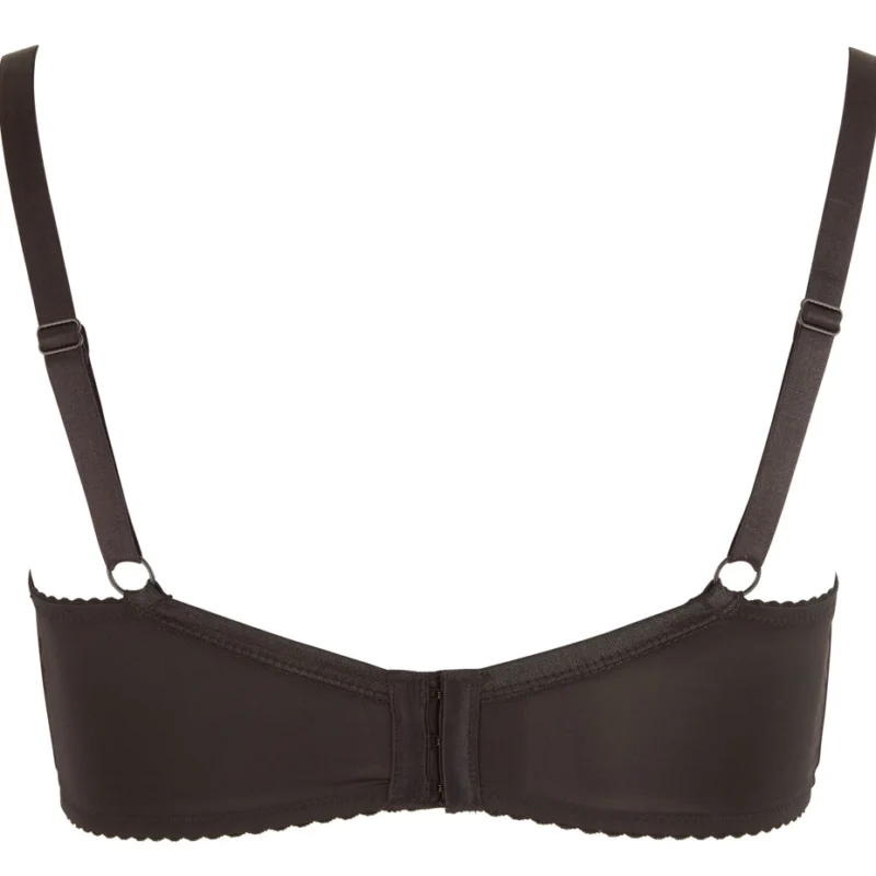 Cottelli Collection Shelf Bra 85E Black - Padded Support, Comfortable Fit