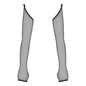 Obsessive Mesh Arm Sleeves Black XL/2XL - Elegant Long Fishnet Design