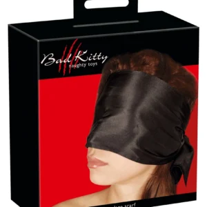 ZADO Satin Bondage Scarf Black 120 cm - Smooth Restriction Accessory