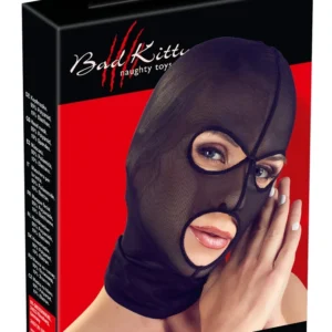 Bad Kitty Powernet Stretch Head Mask Black Unisex One Size