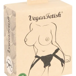 Vegan Fetish Vegan Strap-On Harness Adjustable S-L Leather Look
