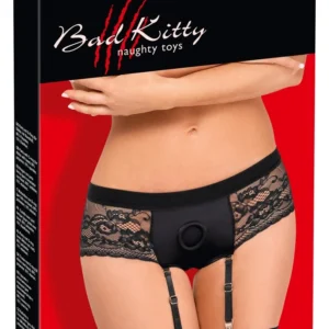 Bad Kitty Susp-Panty S - Elegant Strap-On Panties with Adjustable Garters
