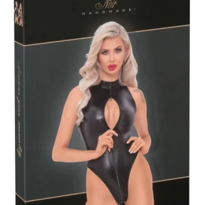 Noir Handmade Body XL Snakeskin Pattern with 3-Way Zipper