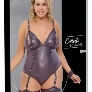 Cottelli Bondage Body XL Matte Purple Adjustable Straps & Restraints