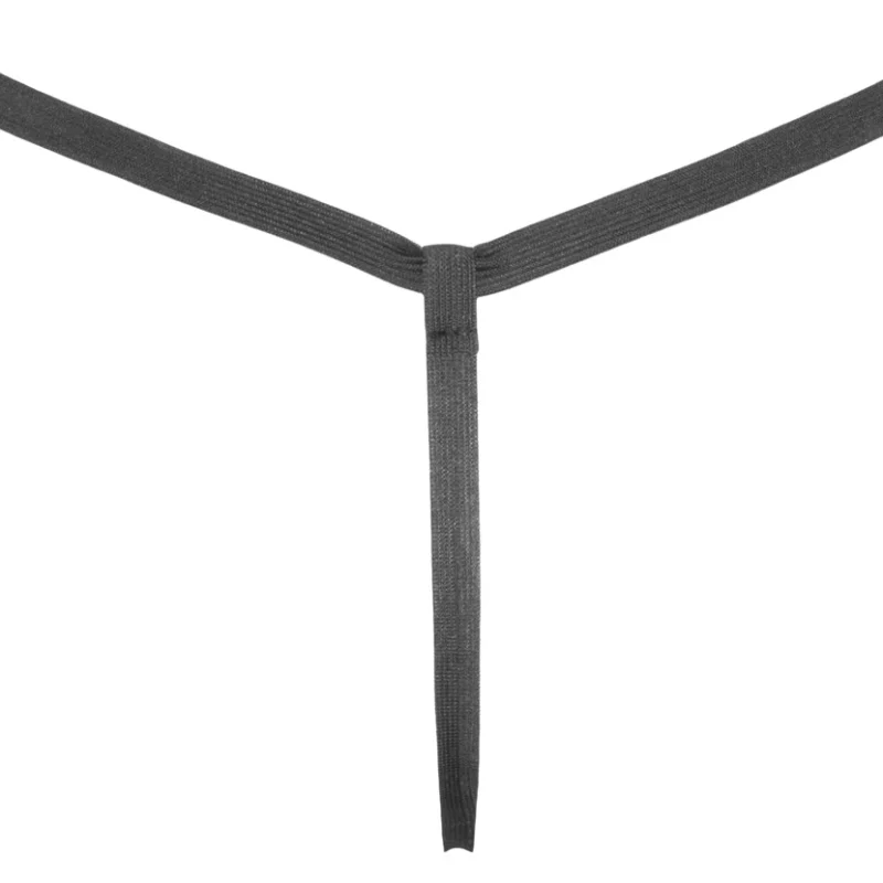 Black Level Vinyl String S-L Glossy Finish Adjustable Fit