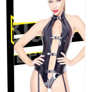 Black Level Vinyl Body XL with Buckle Details and Adjustable Straps