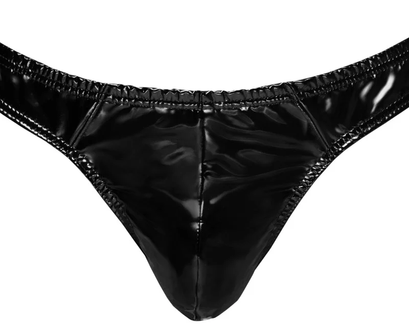 Black Level Men's Rio Brief S Shiny Bi-Elastic Vinyl Underwear