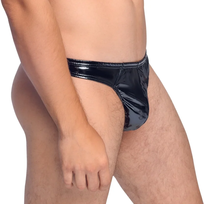 Black Level Men's Rio Brief S Shiny Bi-Elastic Vinyl Underwear