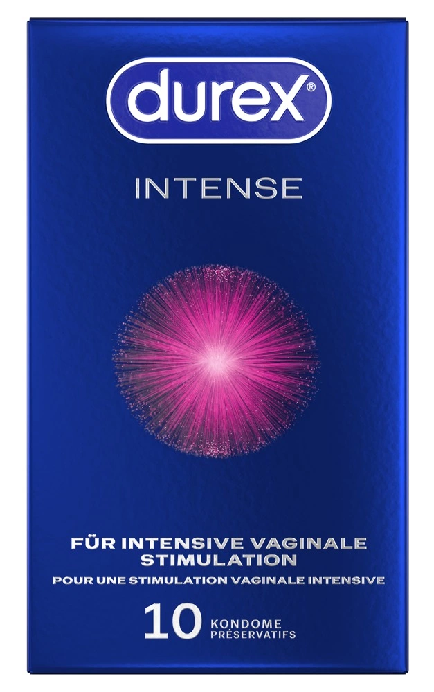 Durec Intense Ribbed Durex Intense Orgasmic Condoms 10 pcs Mint Flavour Ribbed & Dotted 56 ...