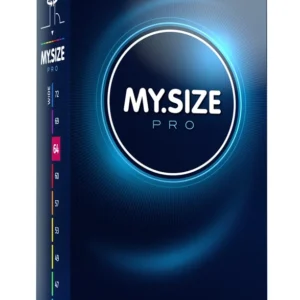 MY.SIZE PRO 64mm Vytex Latex Vegan Transparent 10-Pack Large Size