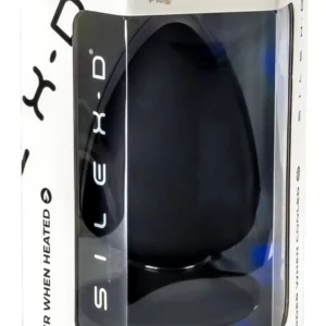 SilexD Premium Silicone Plug L - Temperature Play, 13 cm, Black