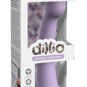 Dillio Platinum Secret Explorer Intimate Device Purple 17.2cm