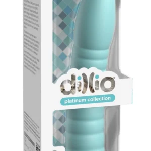 Dillio Platinum Wild Thing Teal 7'' Silicone Intimate Model