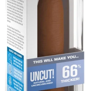 Fantasy X-Tensions Elite Uncut Silicone Sleeve Tan 17.8 cm