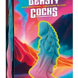 You2Toys Beasty Cocks Mystic Dragon Silicone Fantasy Model, Glow-in-the-Dark, 21.5cm