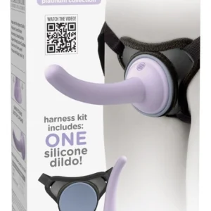 Pipedream Dillio Platinum Body Dock SE Strap-On Kit with Curved Silicone Attachment