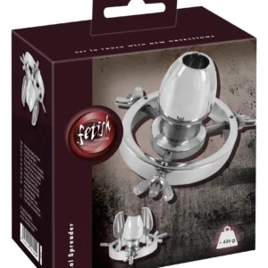 Fetish Collection Stainless Steel Adjustable Anal Spreader 6.4cm