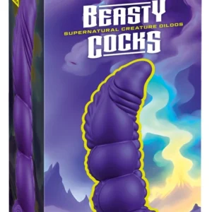 Beasty Cocks Demon of Desire Liquid Silicone Intimate Model 22.5 cm Metallic
