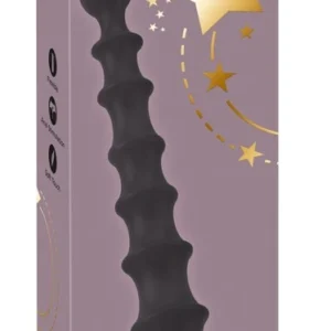 You2Toys Magic Anal Wand No. 2 - Flexible Silicone Black Beaded Model
