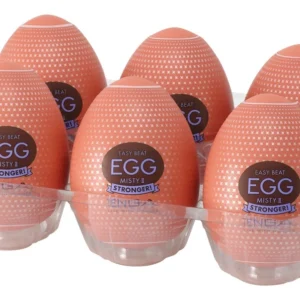 Tenga Egg Misty II HB Set of 6 - Flexible Textured Intimate Devices