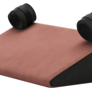 Liberator Bondage Wedge Mauve - Ergonomic Support Cushion with Restraints