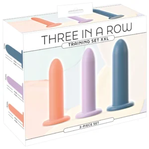 You2Toys Three in a Row Silicone Training Set, 3 Sizes, Pastel Colors