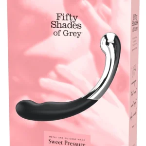 Fifty Shades of Grey Sweet Pressure Dual-Ended Silicone & Metal Wand 21.5cm