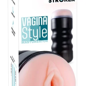 STROKER Vagina Style Intimate Device with Discreet Case 16.8 cm