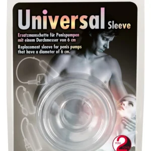 You2Toys Universal Sleeve Transparent TPE Replacement 6 cm