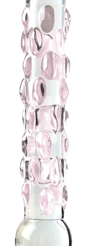 Pipedream Icicles No. 7 Glass Massage Rod with Textured Surface 17.8 cm