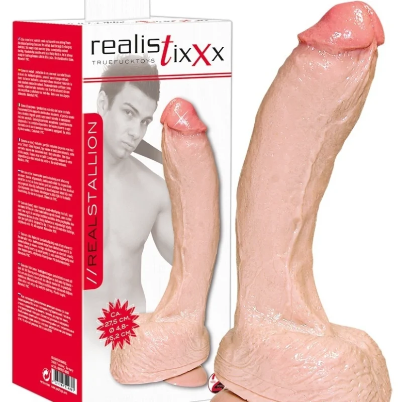 Realistixxx Stallion Intimate Machine with Suction Cup 25.5cm PVC Pink