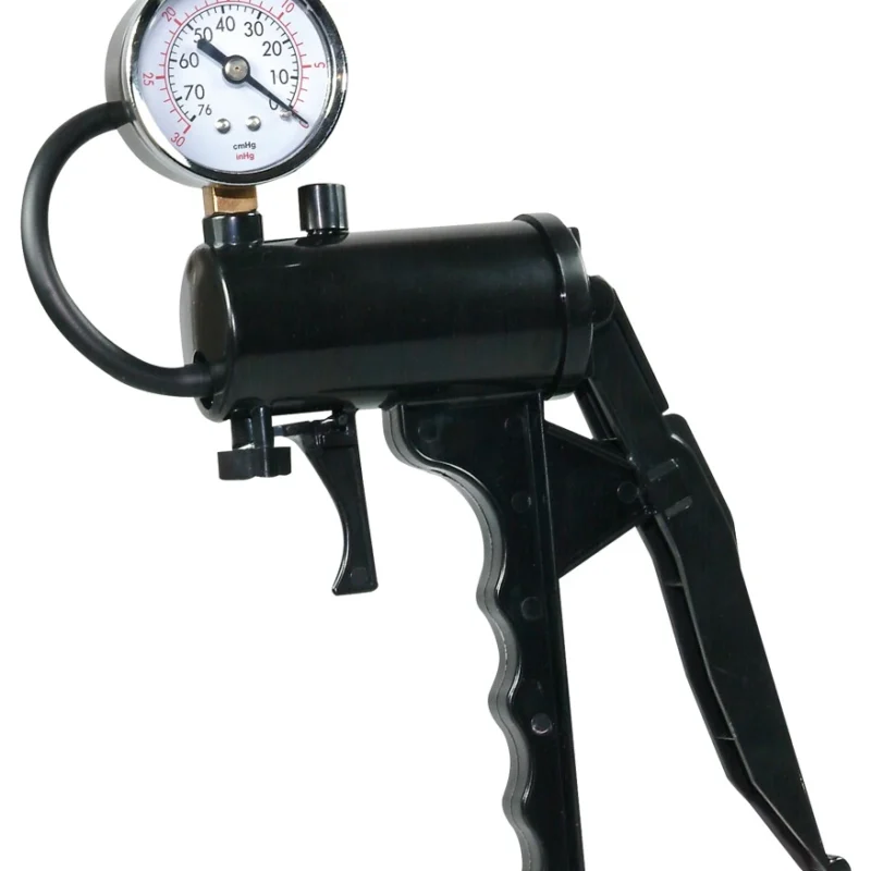 You2Toys Stiff & Strong Vacuum System 22 cm, Transparent Black