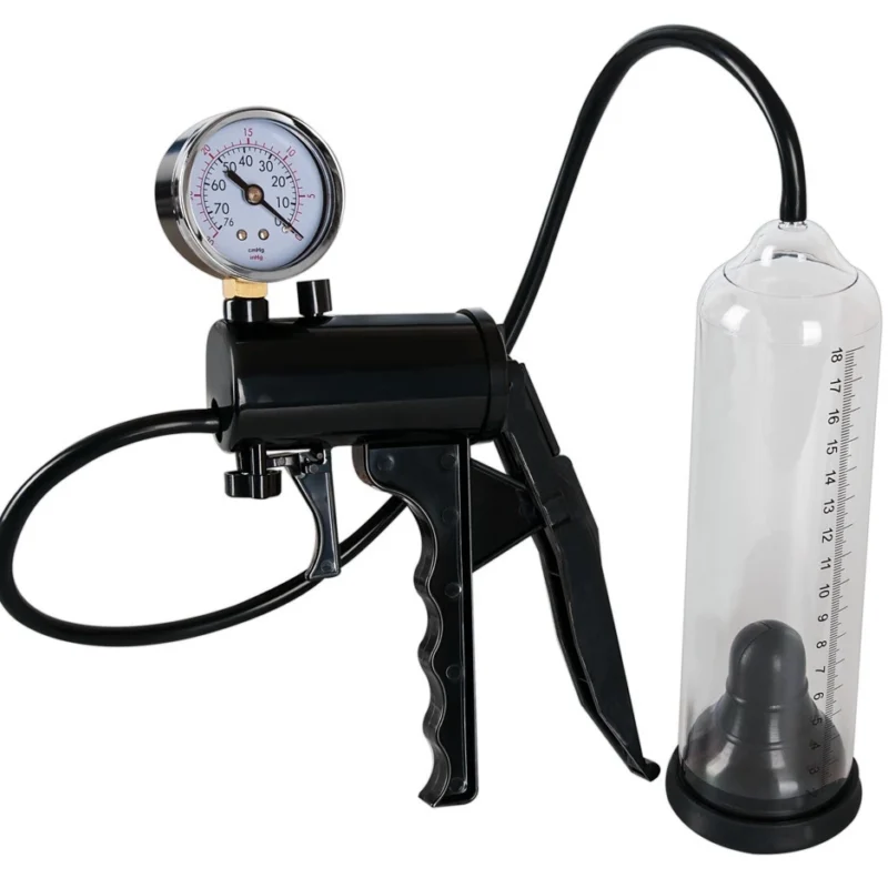 You2Toys Stiff & Strong Vacuum System 22 cm, Transparent Black