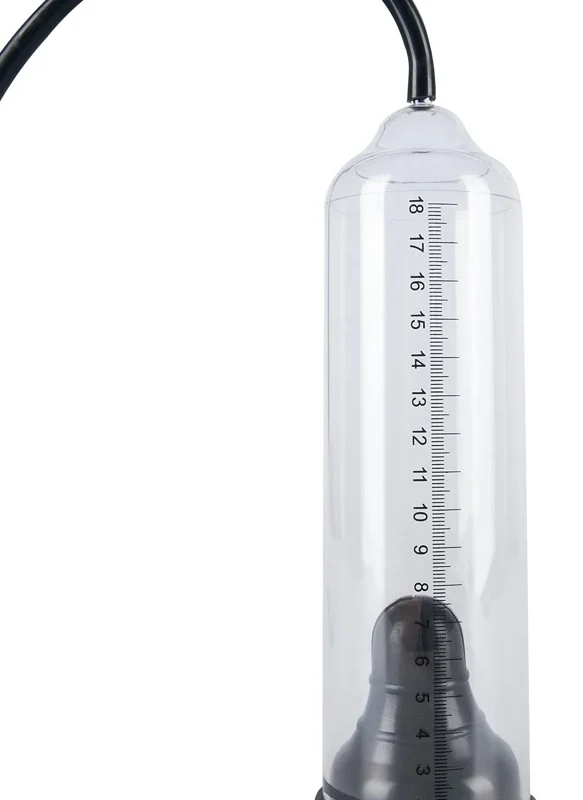 You2Toys Stiff & Strong Vacuum System 22 cm, Transparent Black
