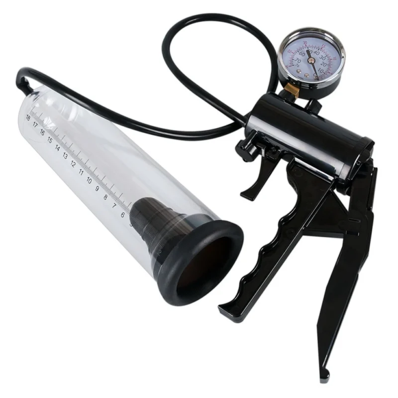 You2Toys Stiff & Strong Vacuum System 22 cm, Transparent Black