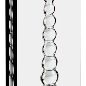 Pipedream Icicles No. 2 Glass Intimate Wand with Beaded Texture 22.5cm Clear