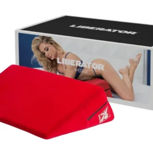Liberator Wedge Red Ergonomic Support Cushion 61x35.5x18 cm