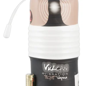 Vulcan Intimate Machine Vibrating Tight Model 15cm Black/Beige