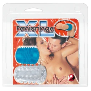 You2Toys XL Support Rings Set - Stretchable TPE, Textured, 2 Pieces
