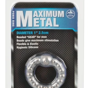 You2Toys Maximum Metal Support Ring Transparent 2.5 cm Flexible