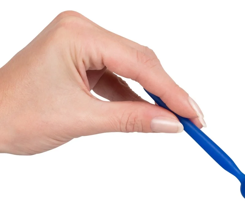 You2Toys Flexible Silicone Urethral Sound Blue 9.6cm