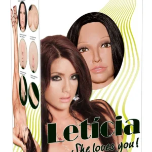 You2Toys Leticia Life-Size Intimate Companion with Removable Core, Black Hair
