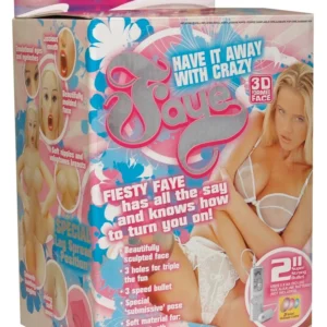 You2Toys Faye Blonde Sitting Inflatable Doll 74cm Multi-Function PVC