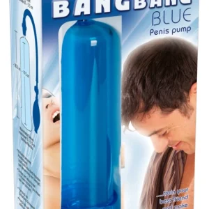 Bang Bang Blue Vacuum Enhancement Device 20.2 cm, Transparent Cylinder