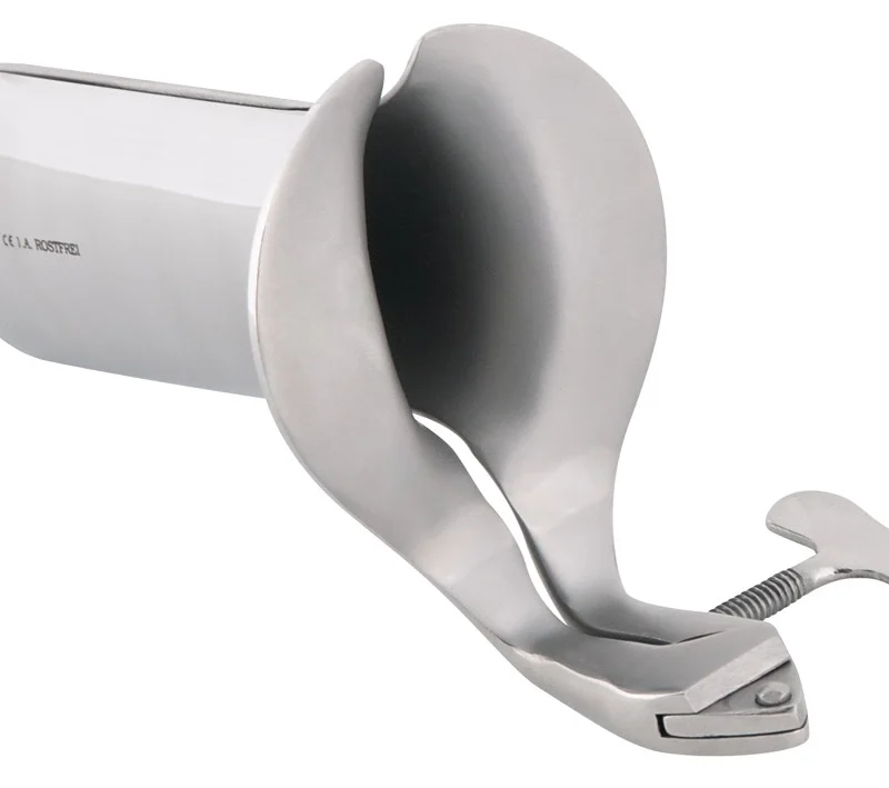 Fetish Collection Stainless Steel Adjustable Medical Speculum 10.5cm