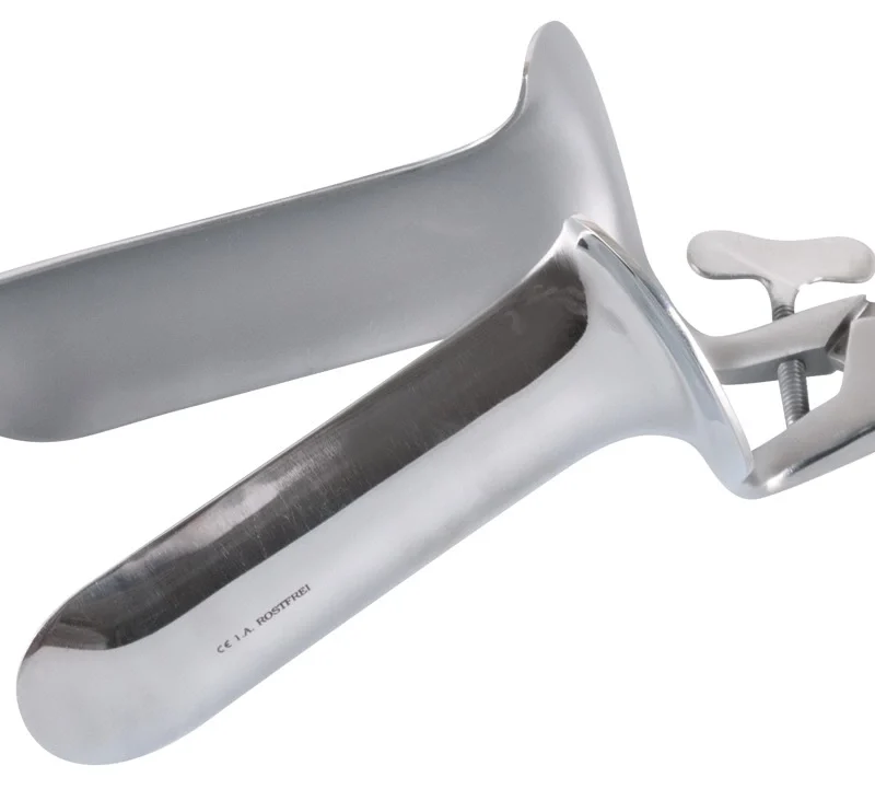 Fetish Collection Stainless Steel Adjustable Medical Speculum 10.5cm
