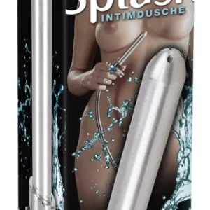 Total Splash Aluminium Intimate Cleansing System 15.5 cm Silver