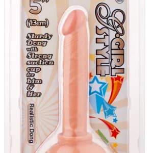 You2Toys G-Girl Style 5" Flexible Anatomical Model with Suction Base, Beige