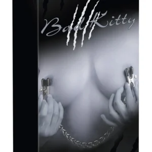 Bad Kitty Adjustable Chain System with Metal Clamps 43.5 cm Silver