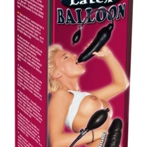 You2Toys Inflatable Latex System Black Adjustable Size 23cm
